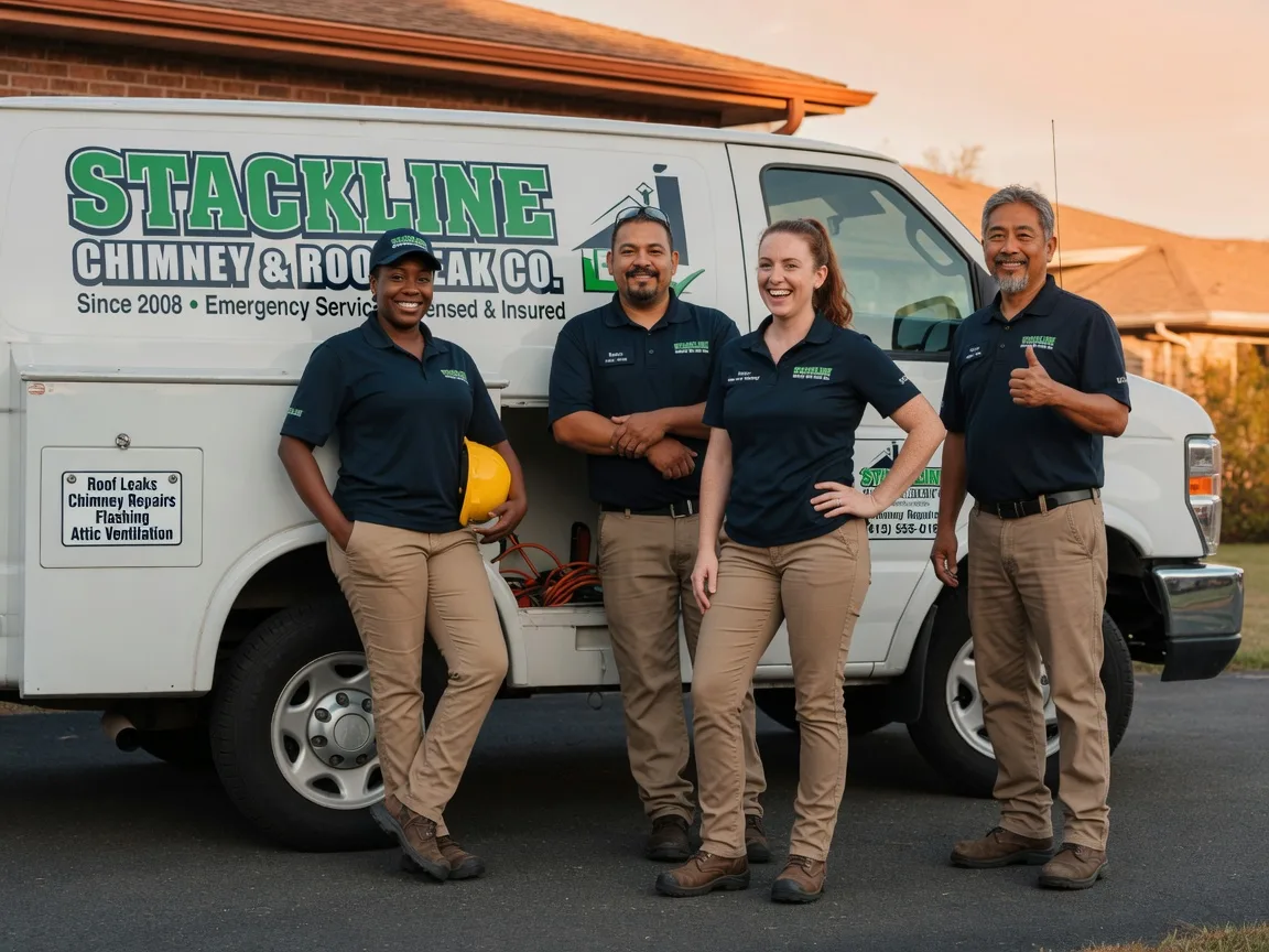 Chimney flashing repair company in Guthrie, OK